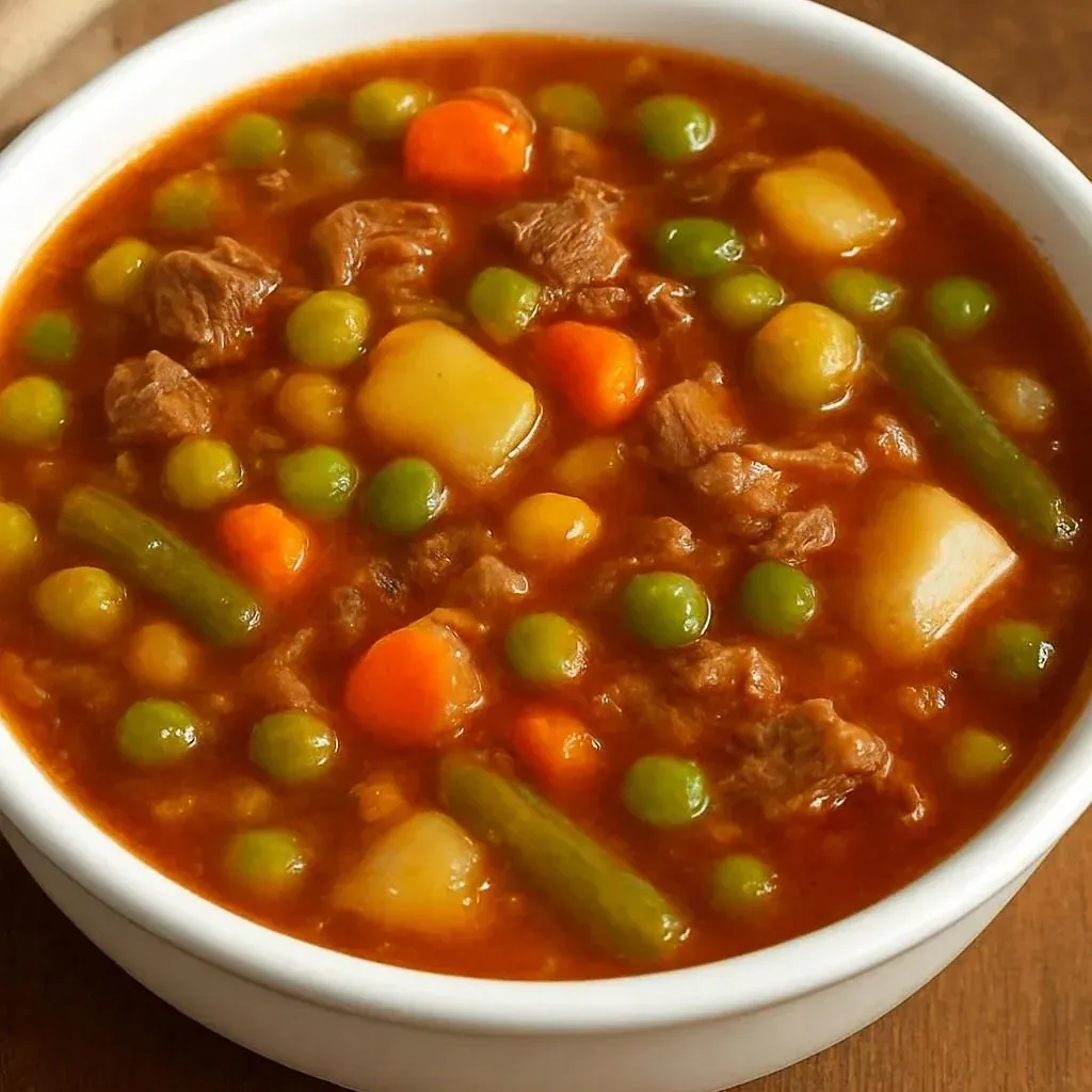 My Mom's Old-Fashioned Vegetable Beef Soup