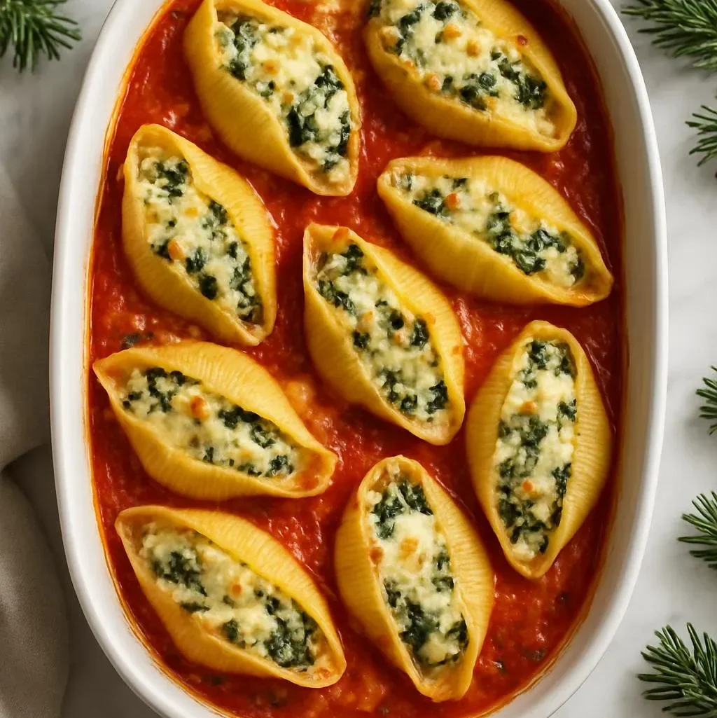 Best Christmas Stuffed Shells