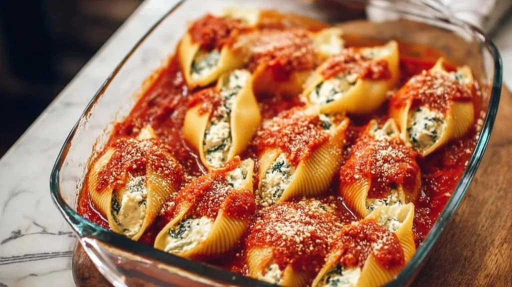Best Christmas Stuffed Shells