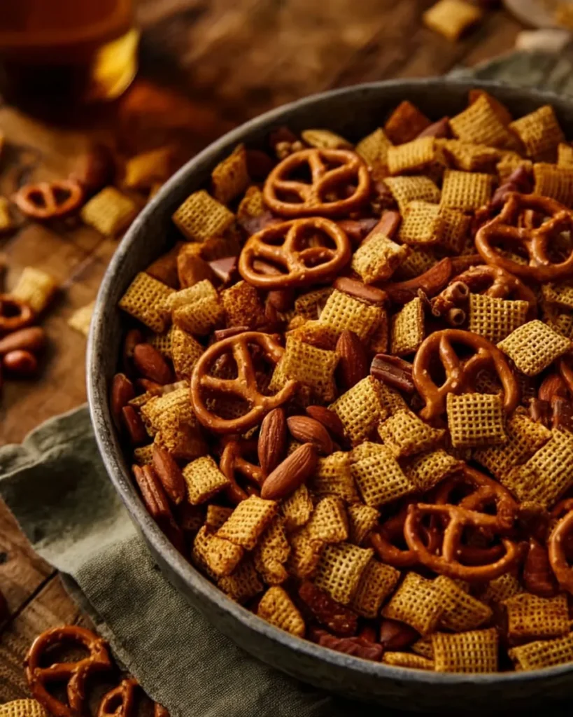 Bold and Buttery Homemade Chex Mix