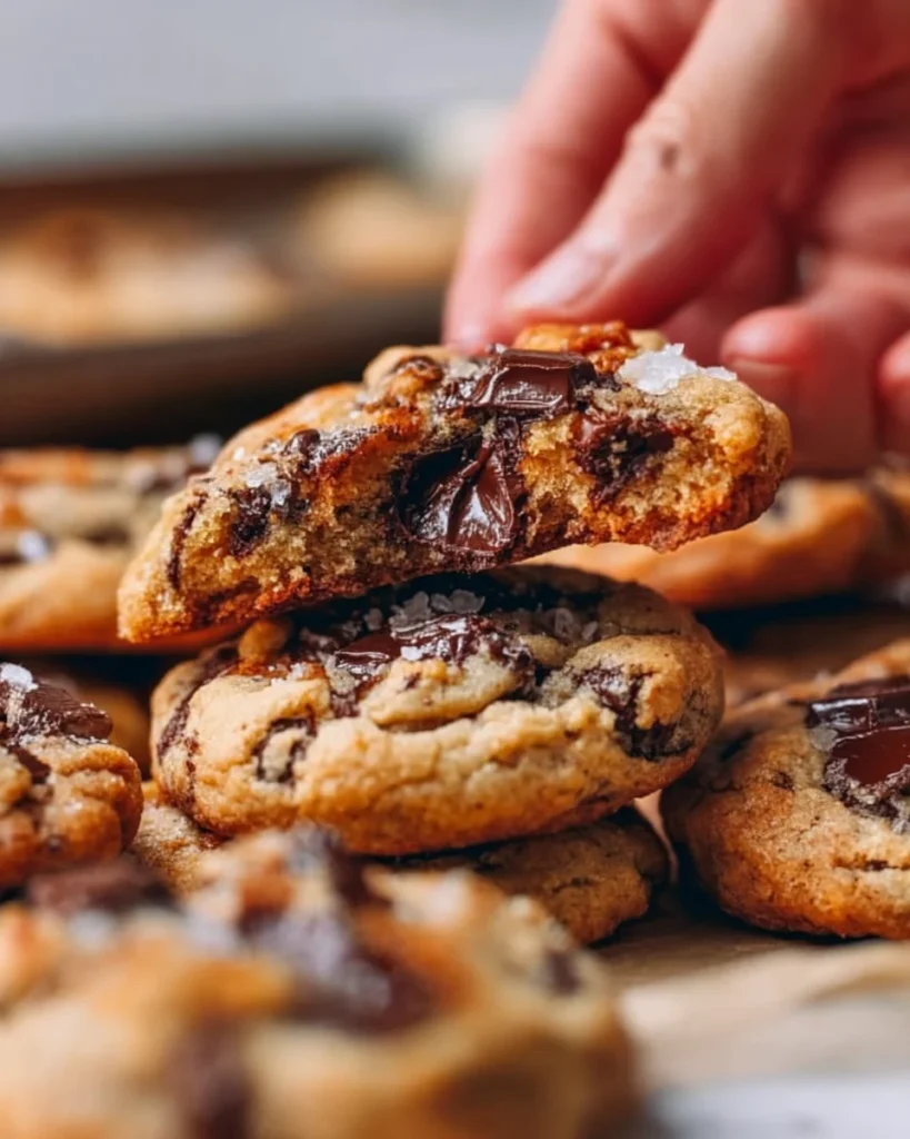 Brown Butter Toffee Cookies
