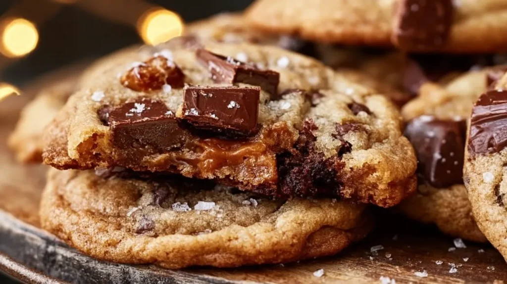Brown Butter Toffee Cookies