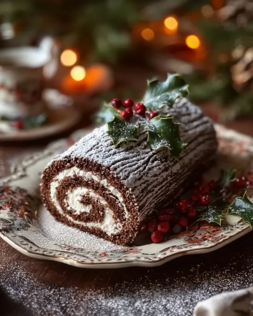 Chocolate Yule Log