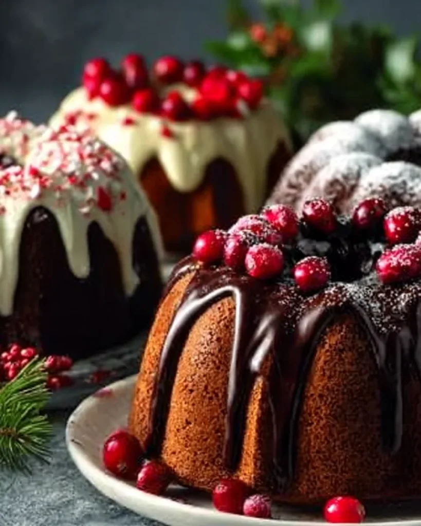 Christmas Bundt Cakes