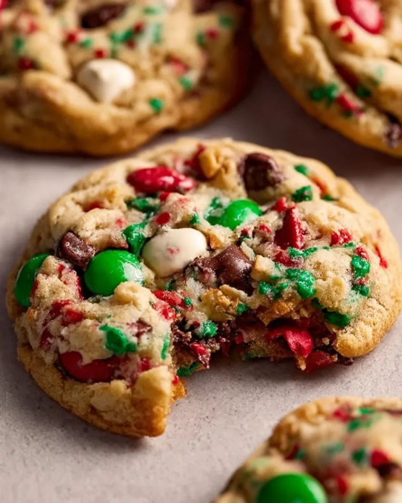 Christmas Kitchen Sink Cookies