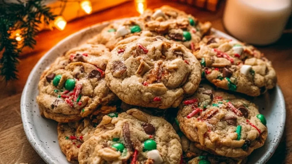 Christmas Kitchen Sink Cookies