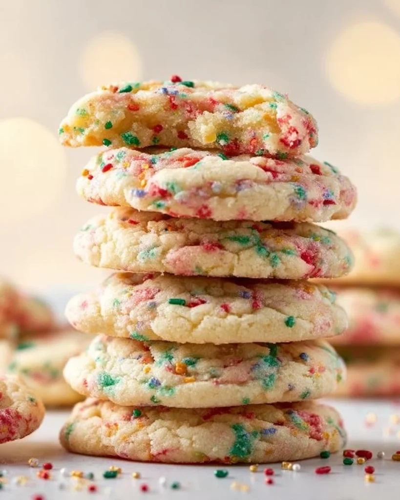Christmas Ooey Gooey Butter Cookies