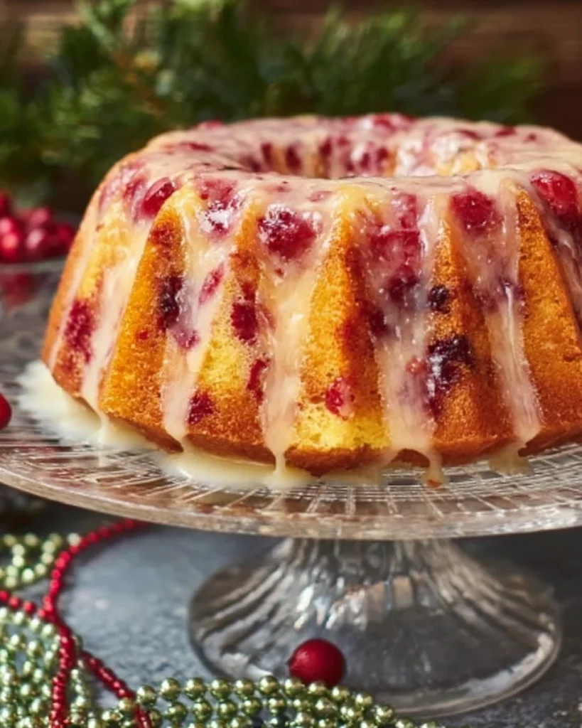 Cranberry Orange Bundt Cake