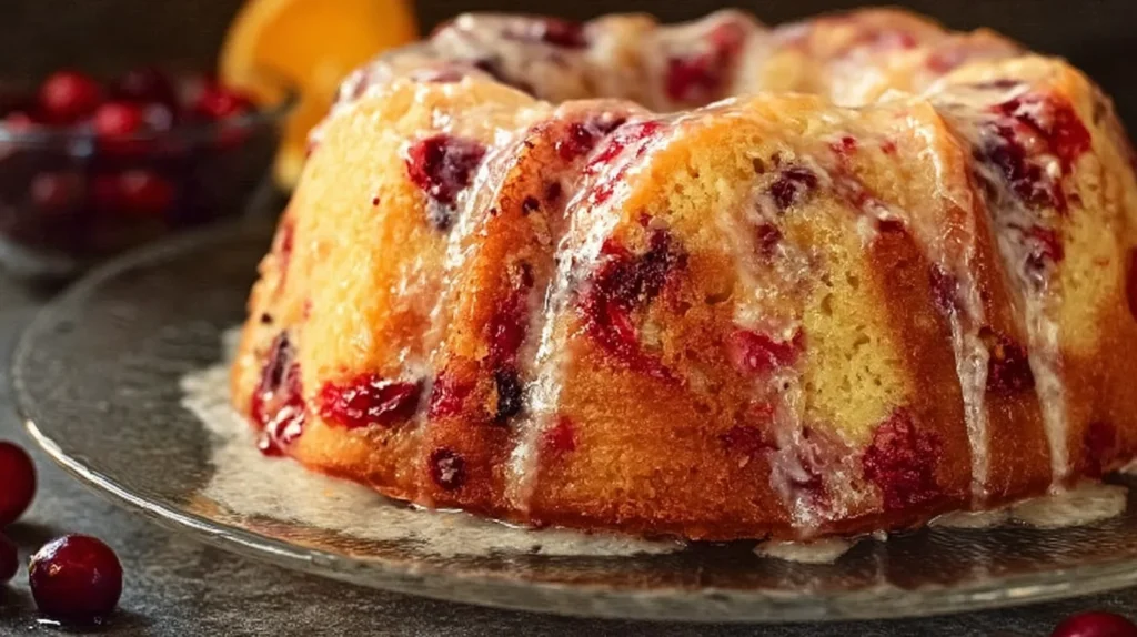 Cranberry Orange Bundt Cake