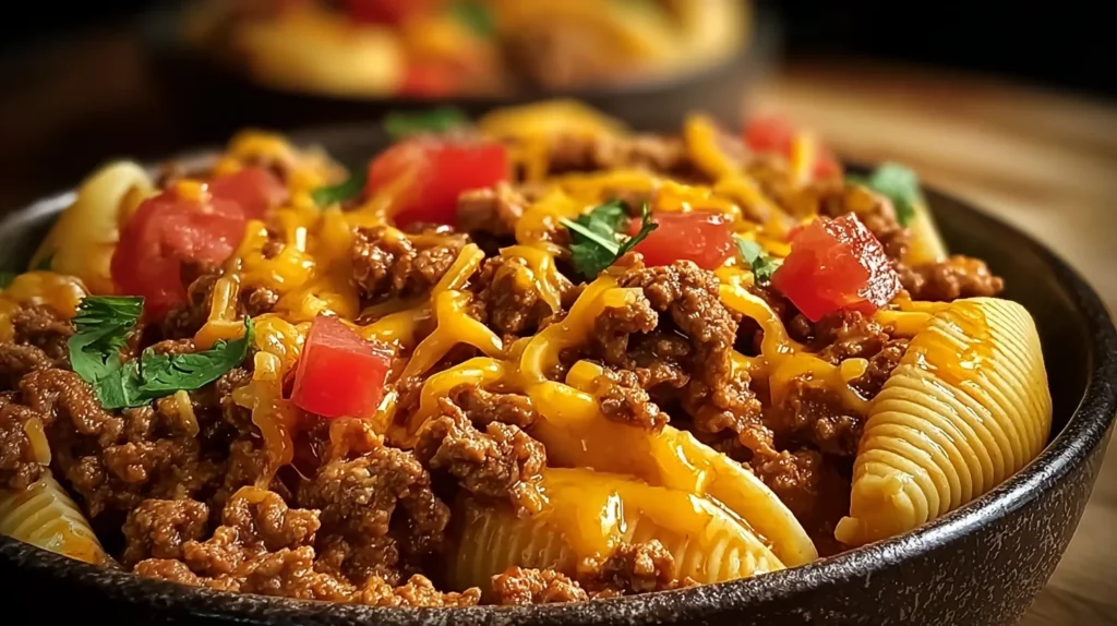 Crock Pot Taco Shells and Cheese