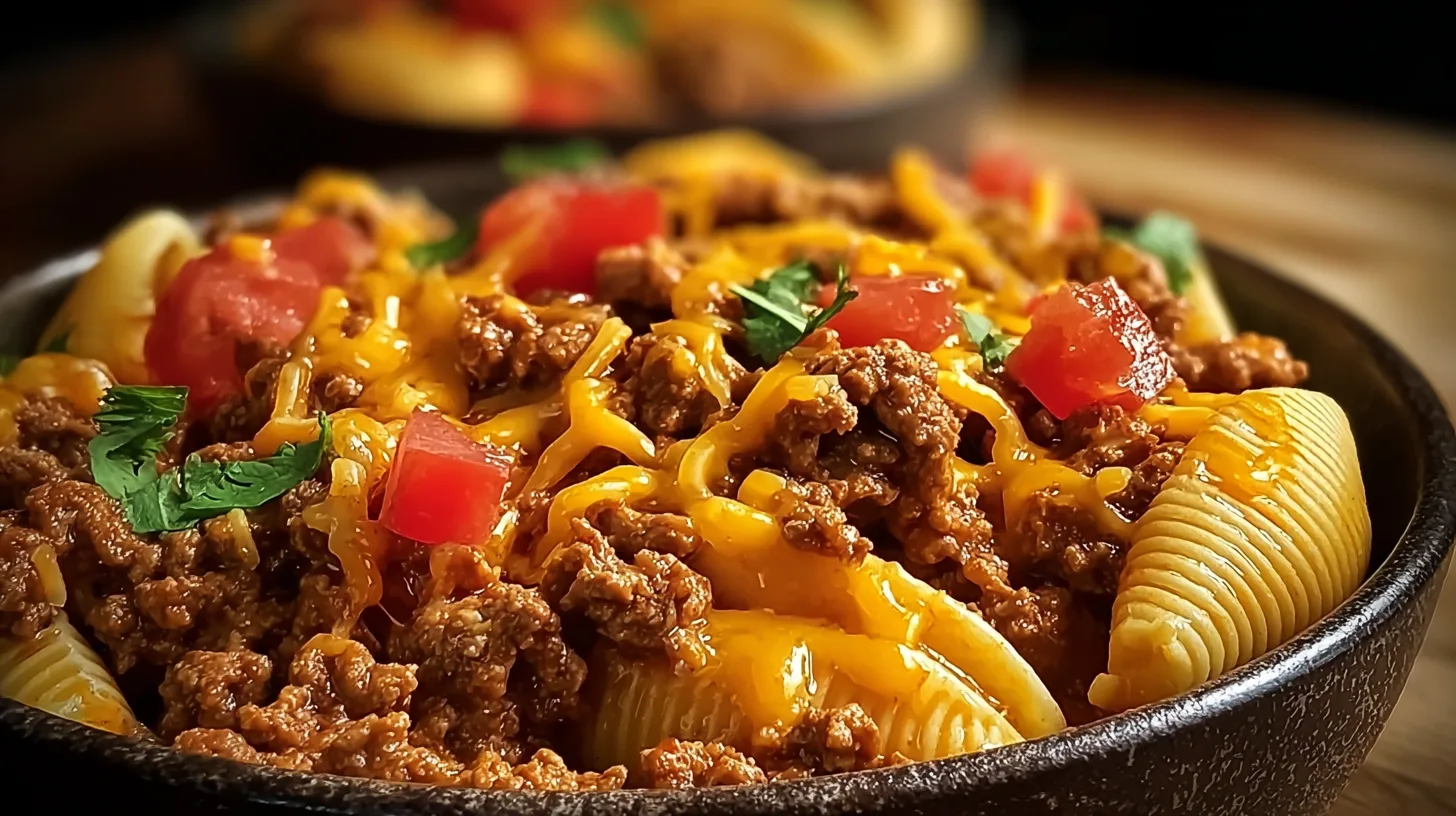 Crock Pot Taco Shells and Cheese