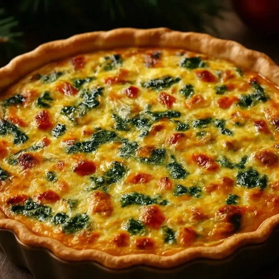 Easy Christmas Quiche