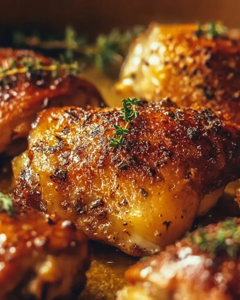Flavorful Baked Boneless Chicken Thighs