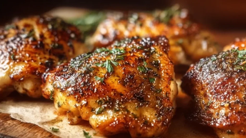 Flavorful Baked Boneless Chicken Thighs
