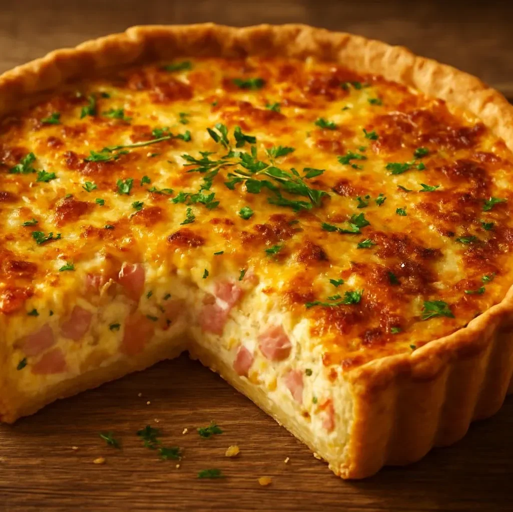 Ham and Cheese Quiche