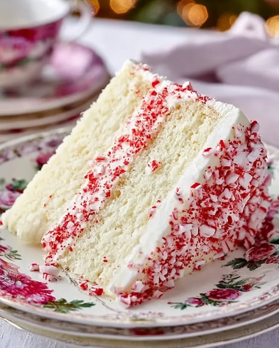 Holiday Peppermint Cake