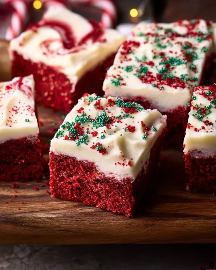 Red Velvet Christmas Cake