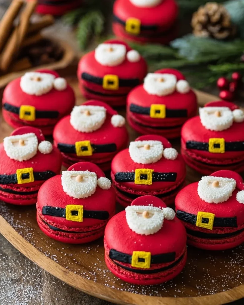 Santa Claus Macarons
