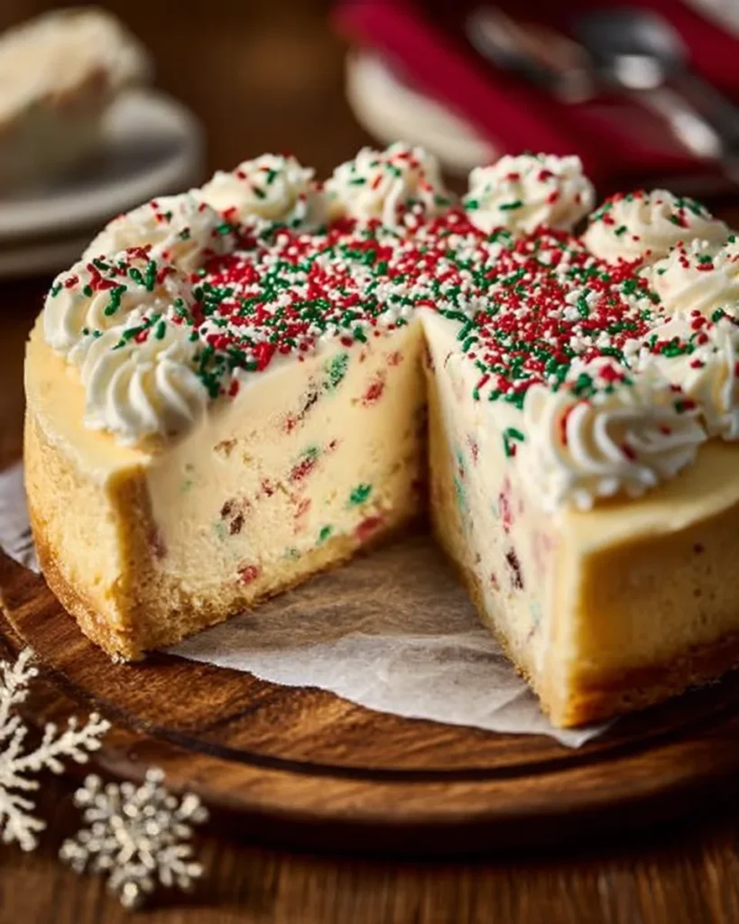 Sugar Cookie Cheesecake