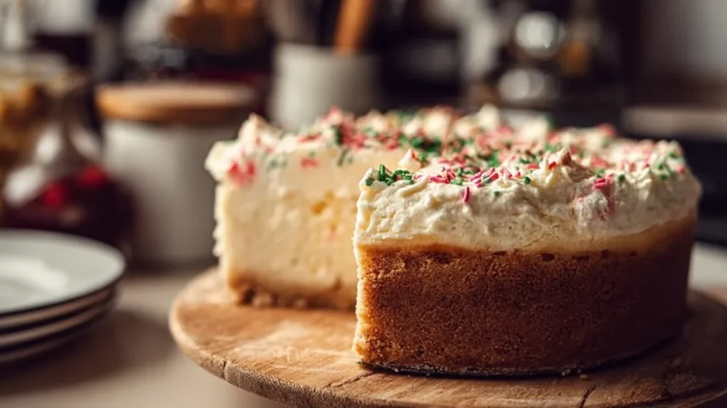 Sugar Cookie Cheesecake
