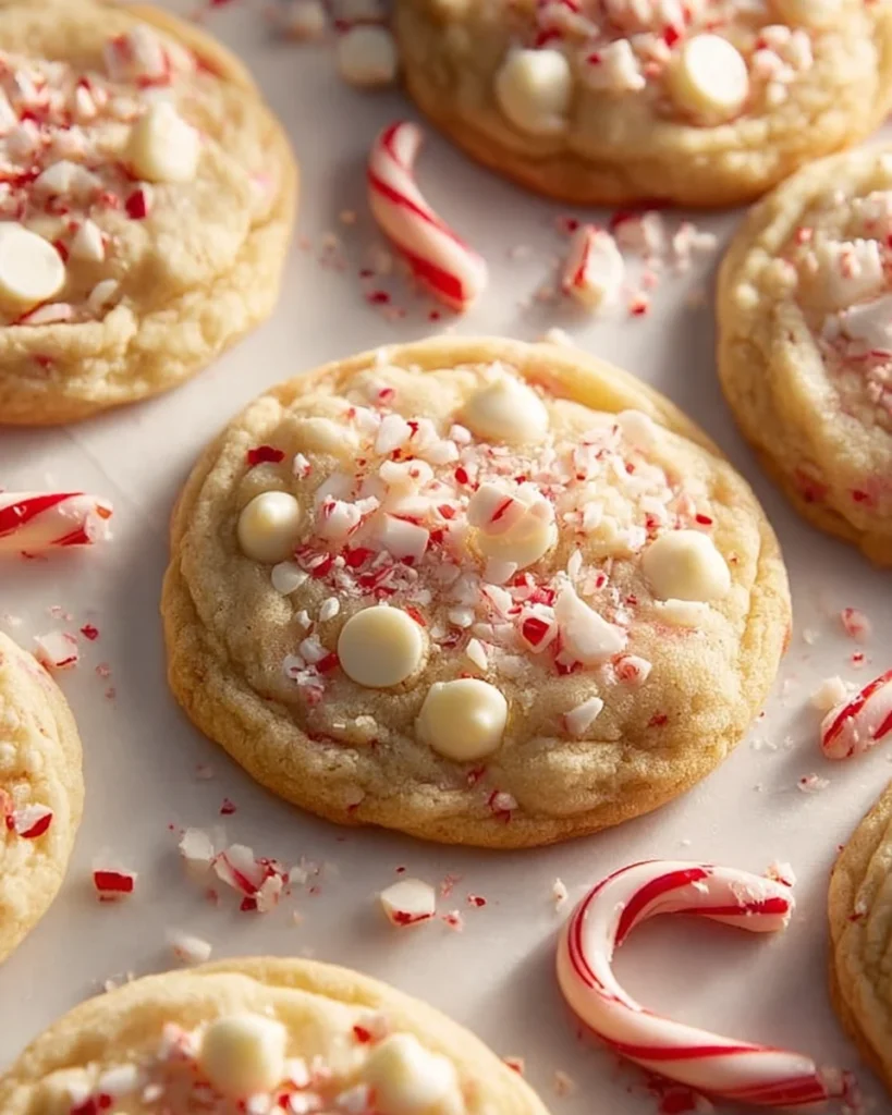 White Peppermint Cookies