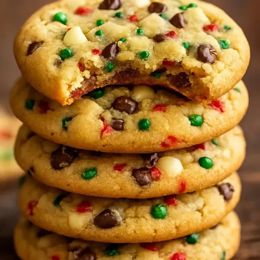 Winter Wonderland Chocolate Chip Cookies