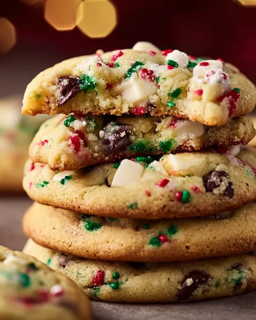 Winter Wonderland Chocolate Chip Cookies