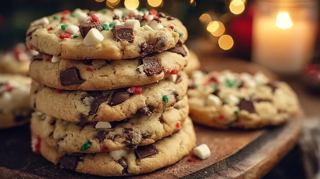 Winter Wonderland Chocolate Chip Cookies