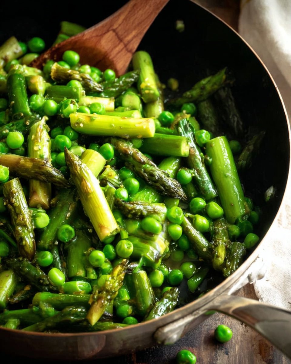 Asparagus And Pea Sauté