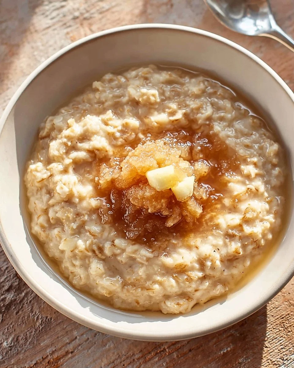 Brown Sugar Apple Bran Oatmeal