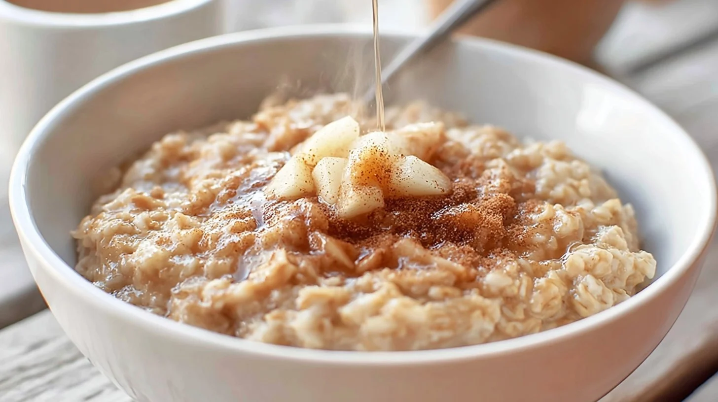 Brown Sugar Apple Bran Oatmeal