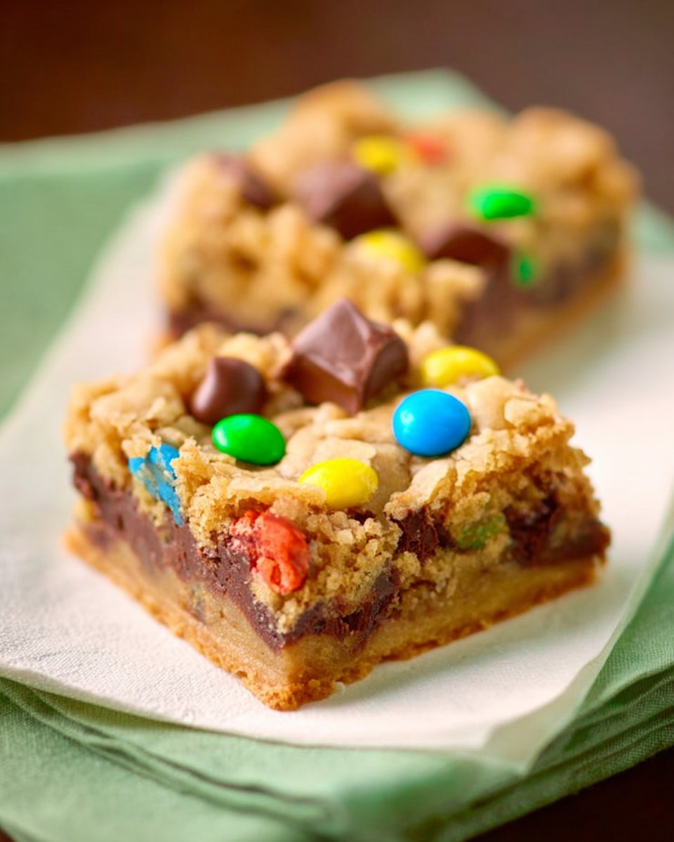 Candy Fudge Bars