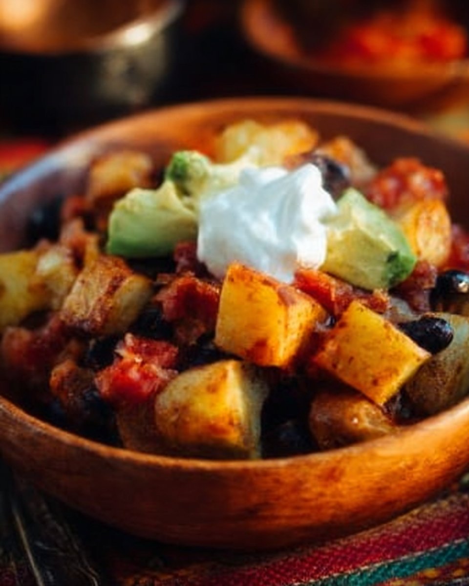 Cheesy Roasted Potato Nachos
