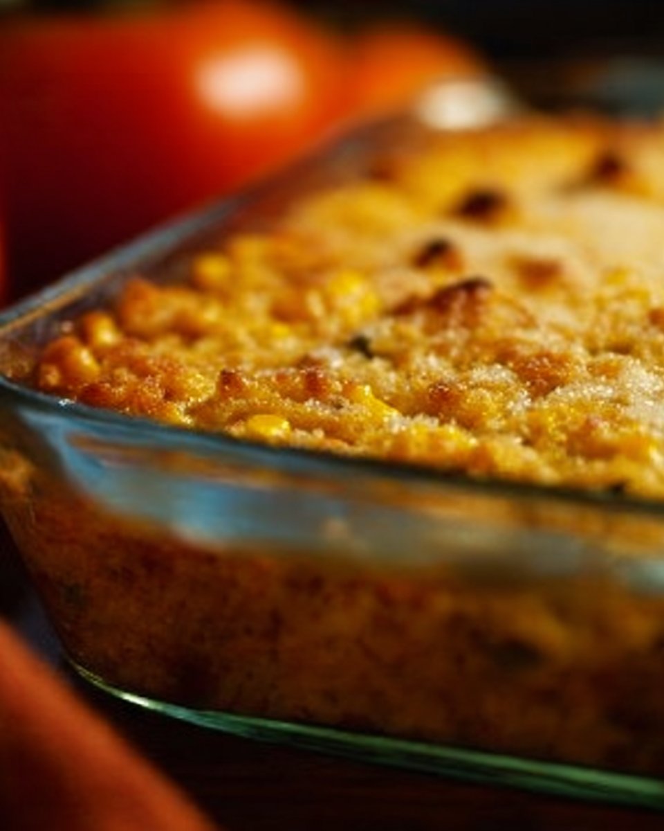 Chili-Corn Casserole with Polenta