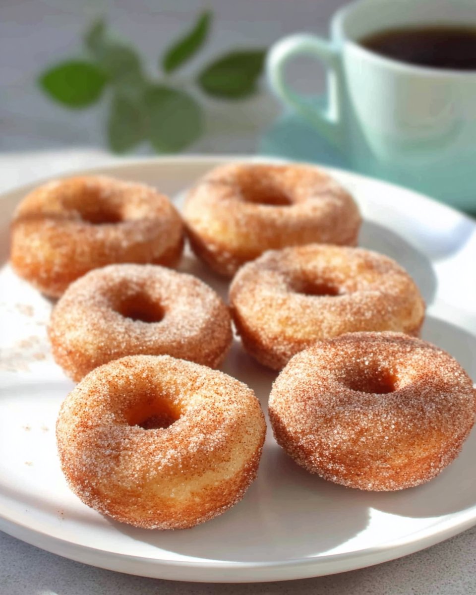 Cinnamon Sugar Mini Donuts