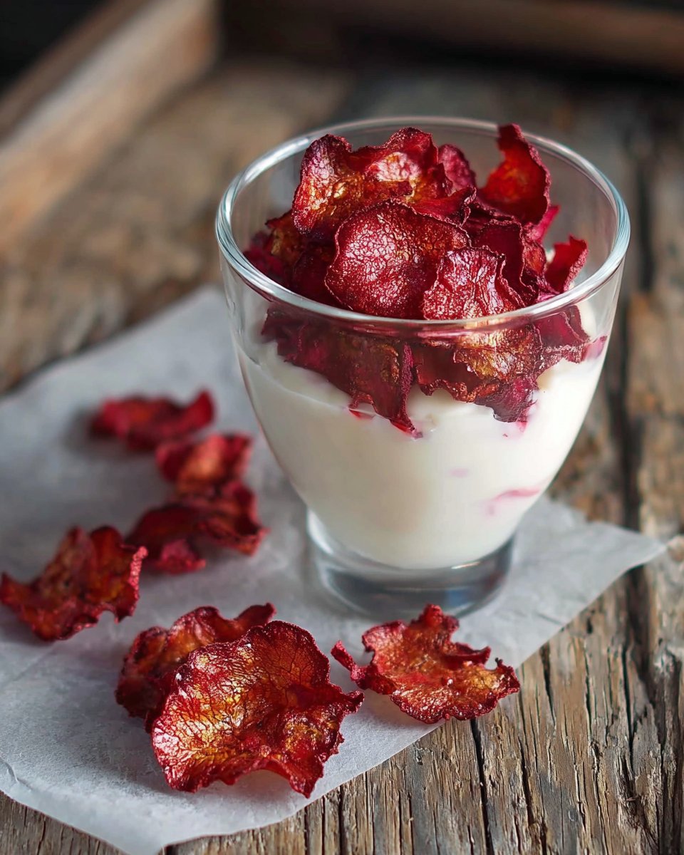 Cinnamon Sugar Radish Chips