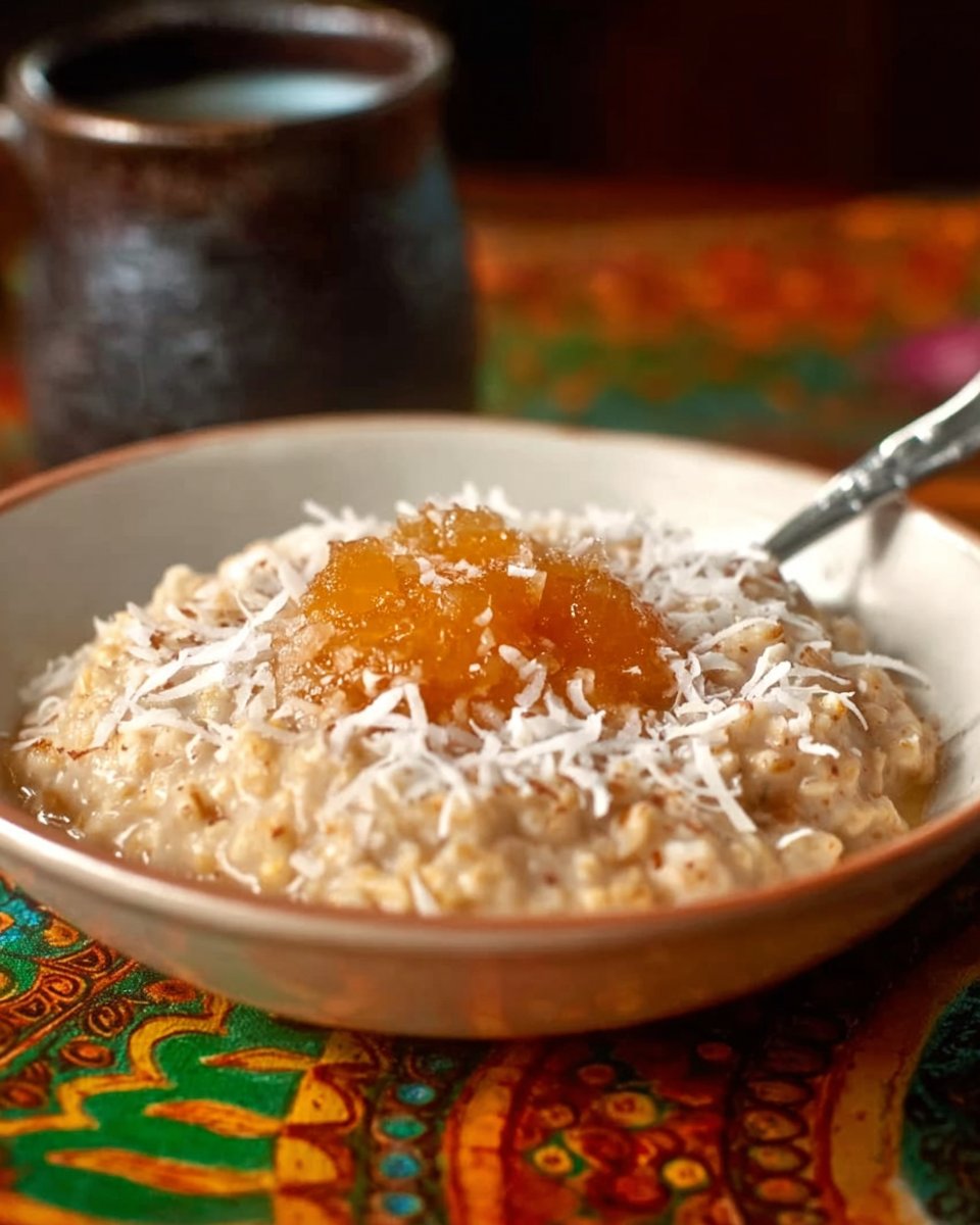 Coconut Peanut Butter Oatmeal