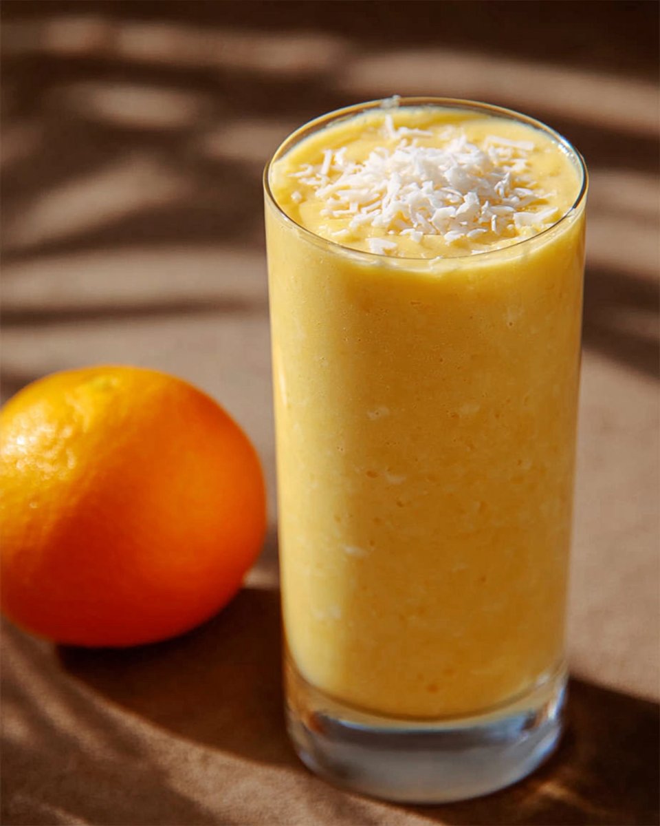 Coconut Pineapple Orange Smoothie