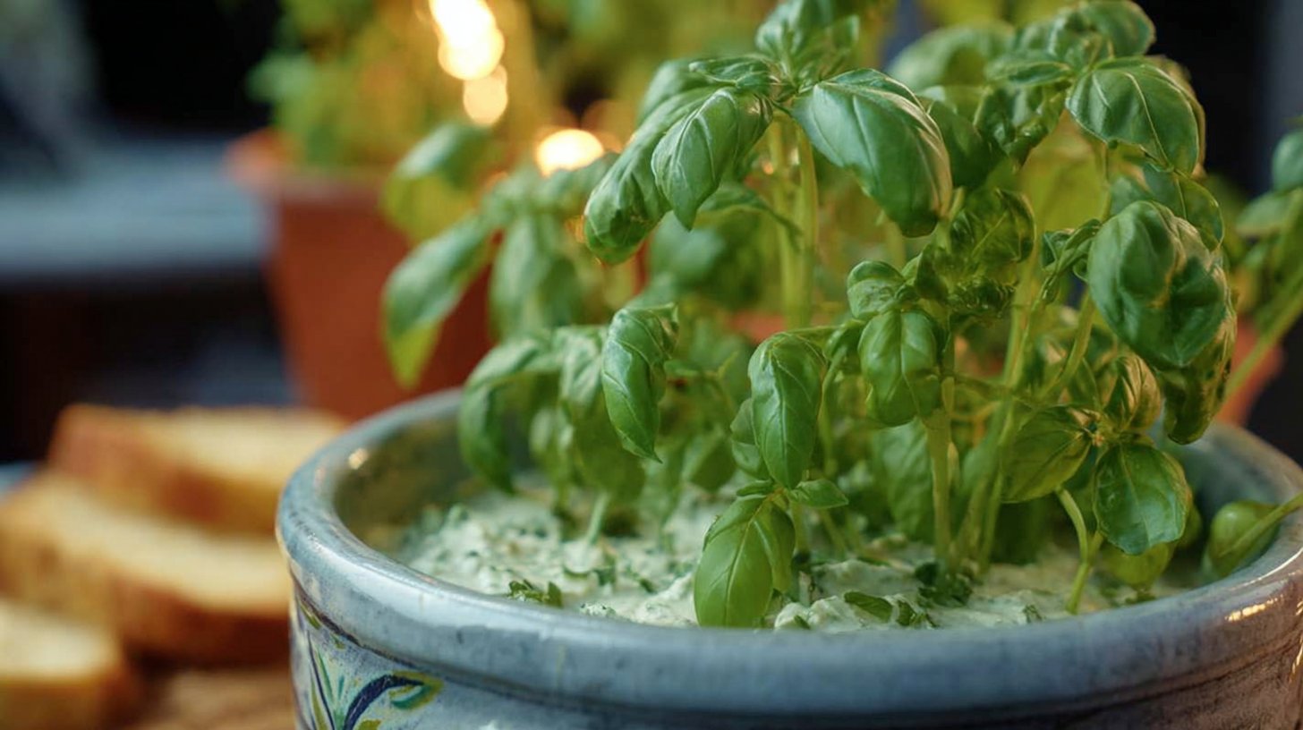 Creamy Basil Dip