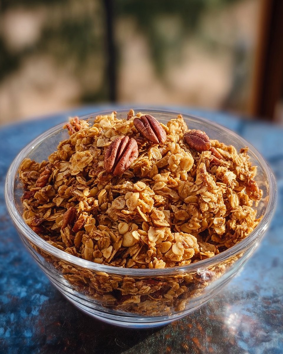 Crunchy Pecan Granola