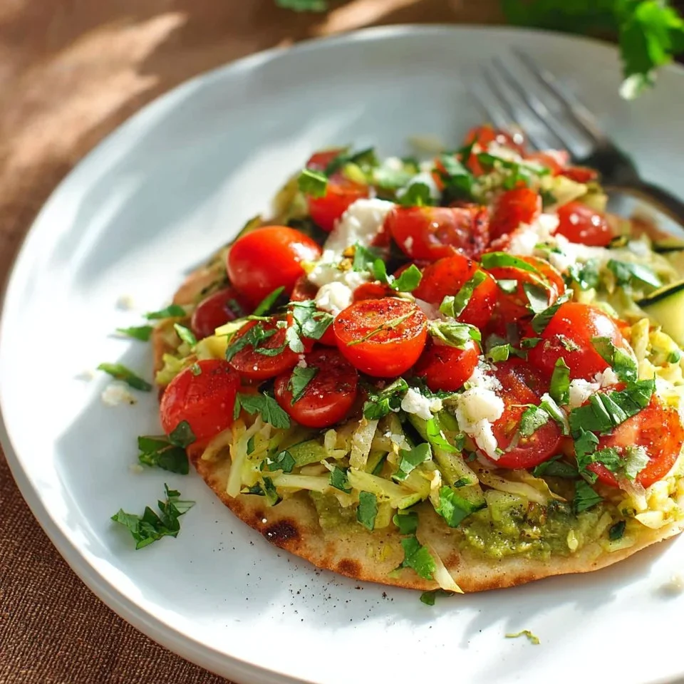 Farmer's Market Flatbread Pizza