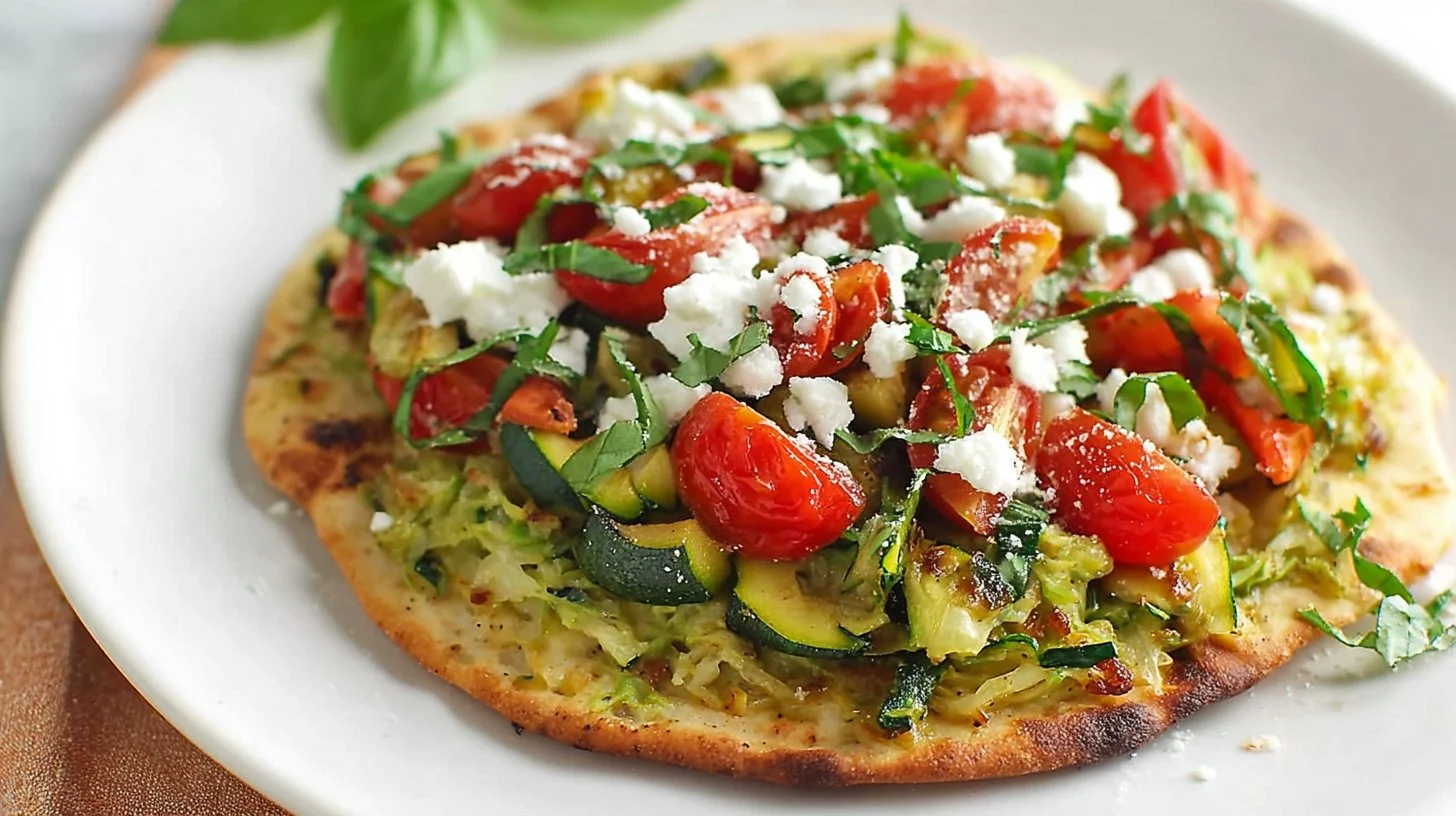 Farmer's Market Flatbread Pizza