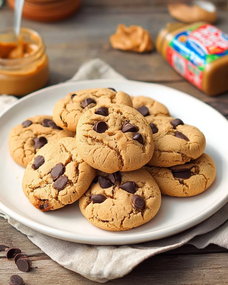 Fluffy Peanut Butter Cookies