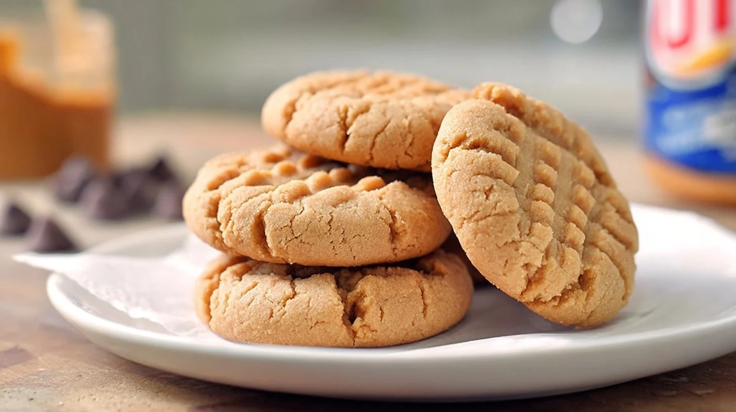 Fluffy Peanut Butter Cookies