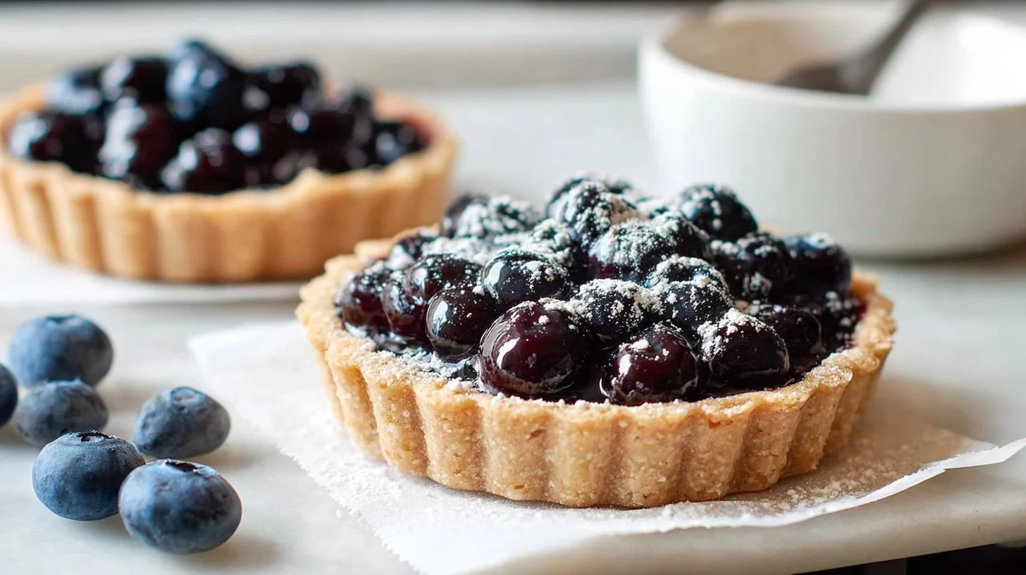Fresh Blueberry Tarts