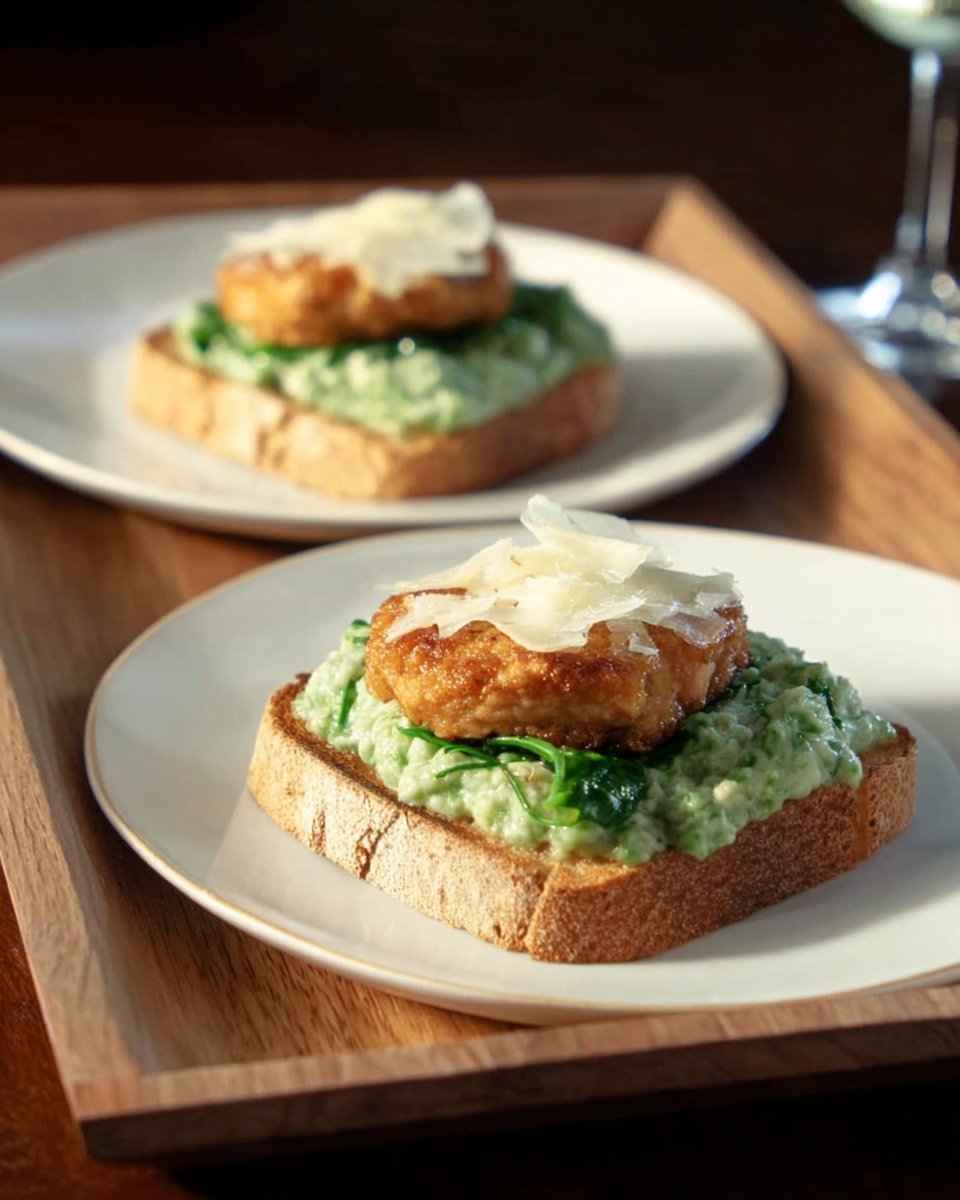 Garlic Parmesan Burgers and Creamed Spinach Sauce