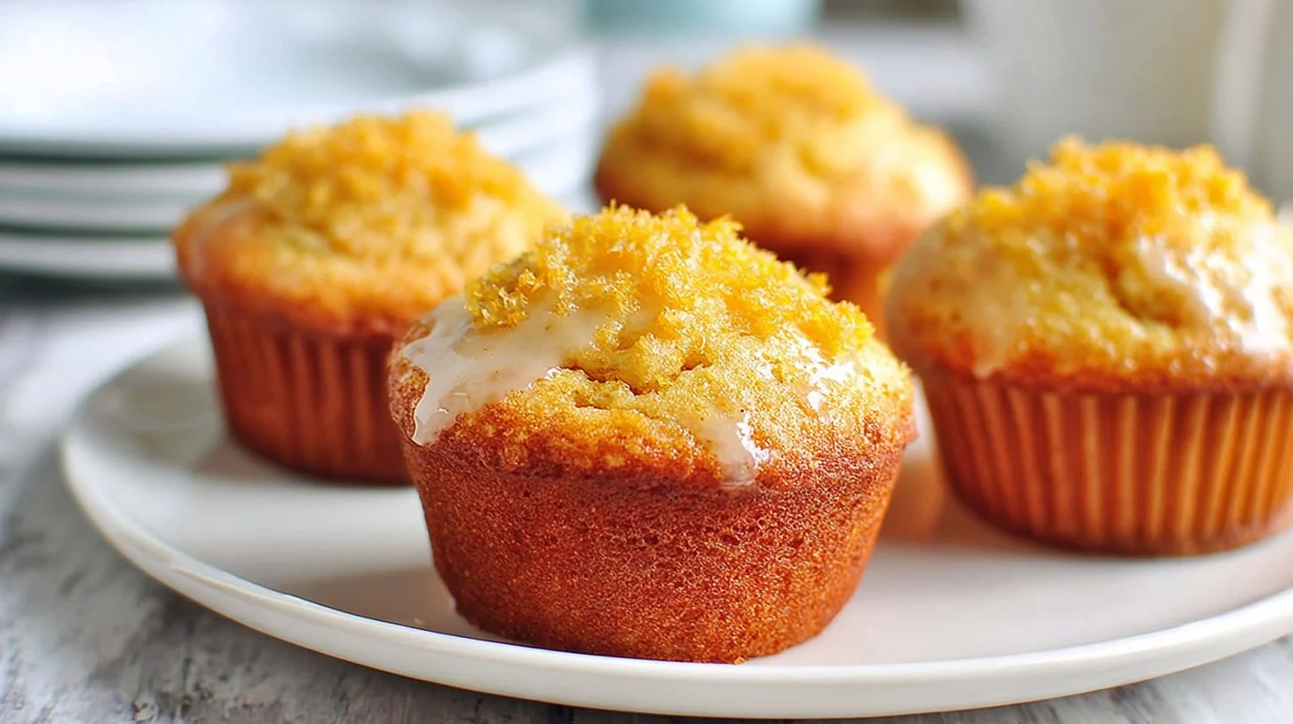 Glazed Orange Muffins