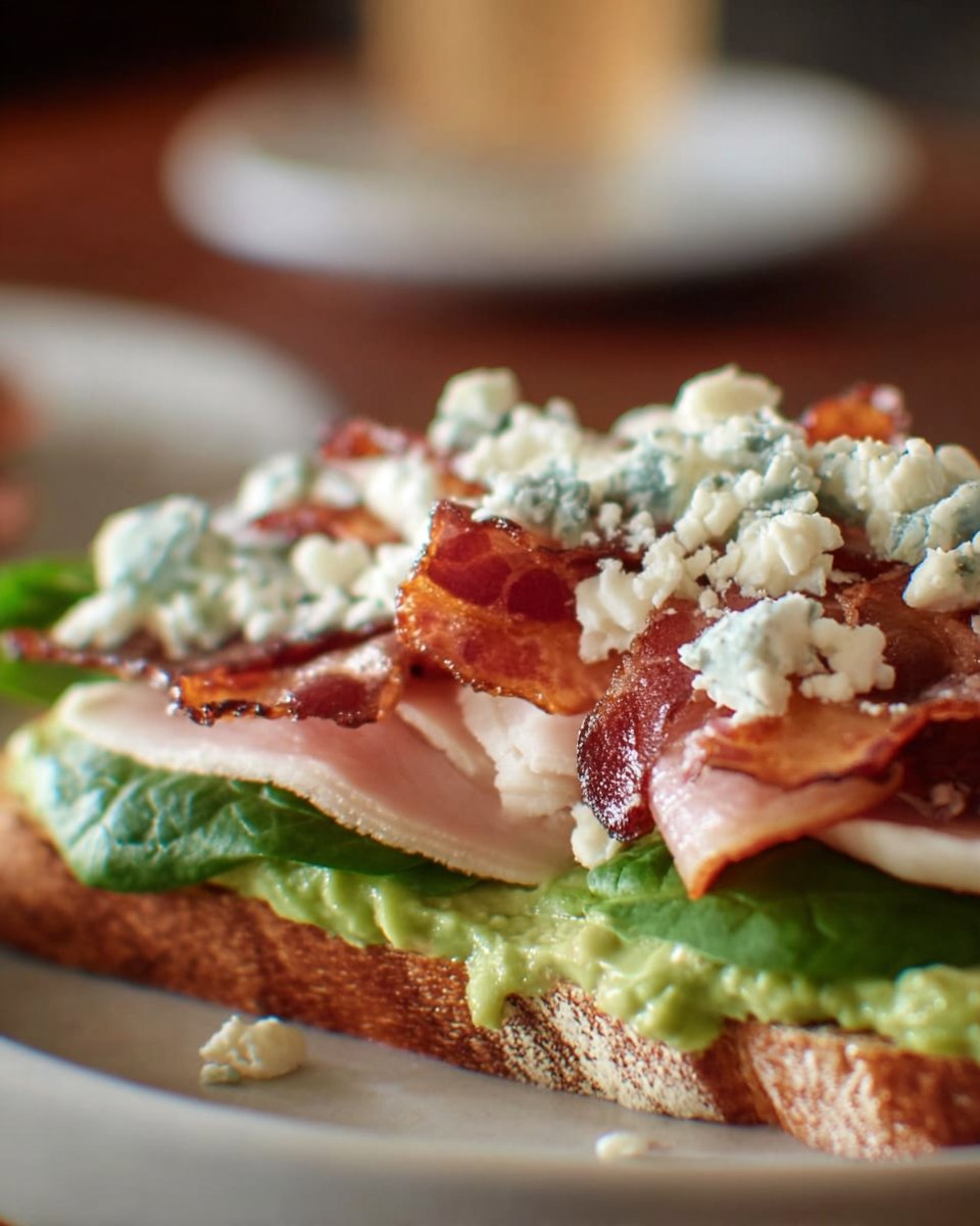 Gorgonzola and Bacon Panini