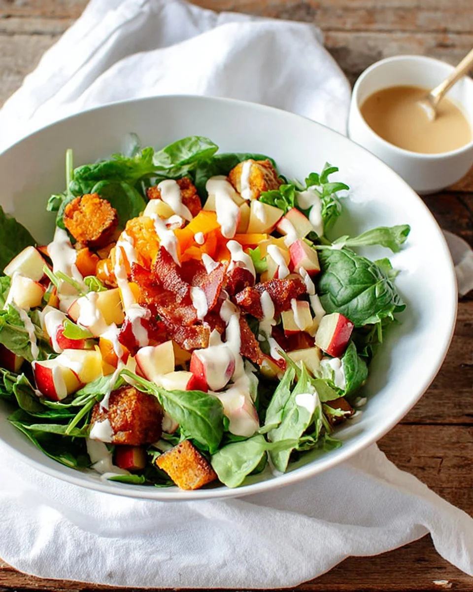 Harvest Salad With Maple Dressing
