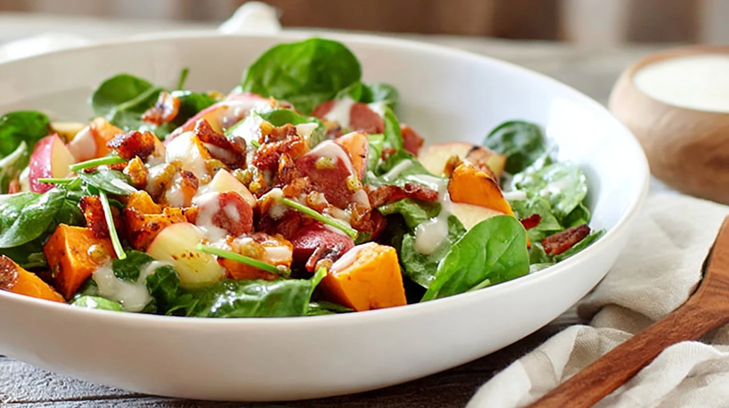 Harvest Salad With Maple Dressing